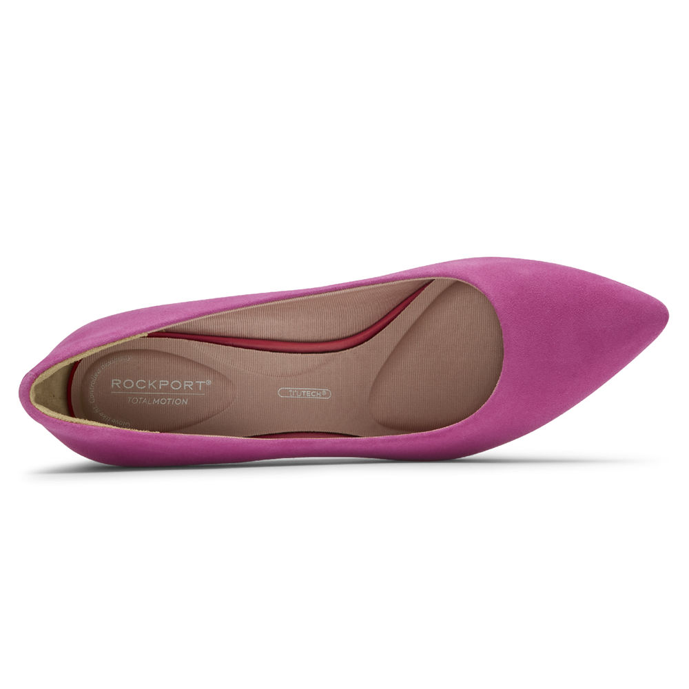 Sapatos De Salto Rockport Mulher Rosa - Total Motion Sheehan - 52739AOJX